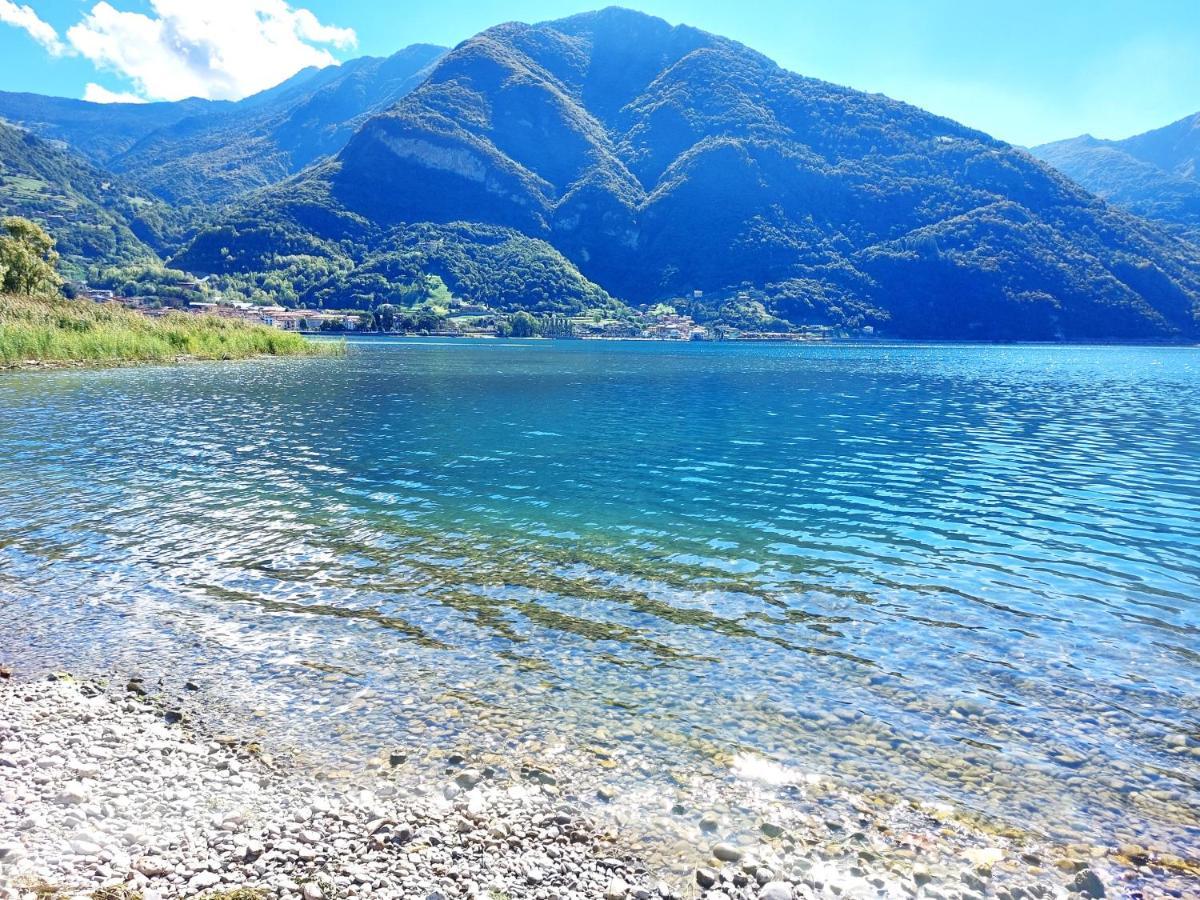Iseo Lake Villa Con Vista Lago E Piscina Коста Волпино Екстериор снимка